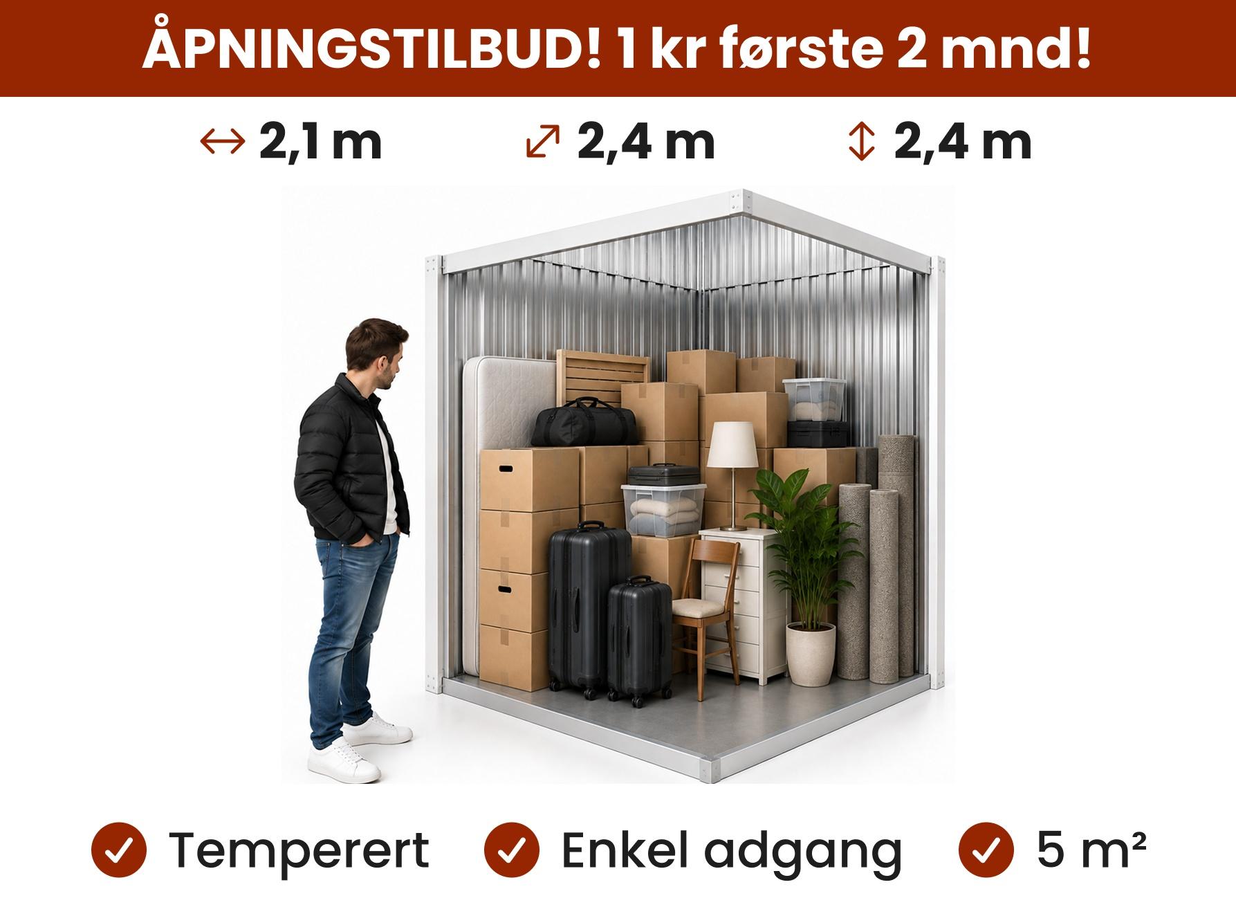 5m2 bod informasjon